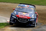 Rallycross - Four PEUGEOT 208 WRXs on the prowl at Lydden Hill