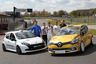 Premiership rugby stars try out Renault racers at Brands Hatch 