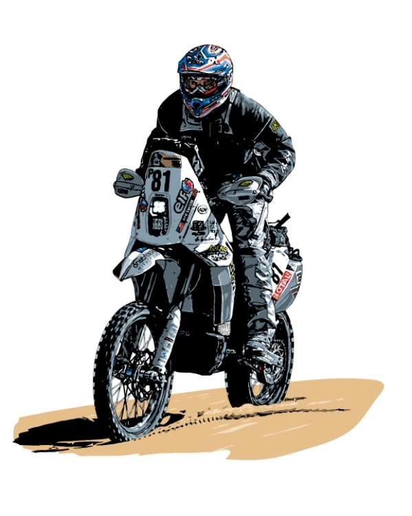 Absolvovať Dakar je tradične najťažšie na motocykli;