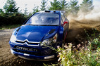 Kimi Raikkonen C4 WRC PRE-RAC test