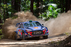 Rally Australia Hyundai štvrtok