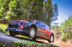 Rally Finland Citroën nedeľa