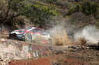 Rally Mexico Toyota štvrtok