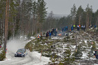 Rally Sweden VW piatok