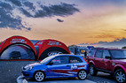 Rallye Tatry štvrtok servisná zóna