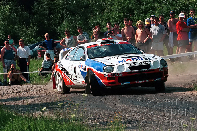 Rallye Transpetrol Senica 1999 konfrontácia slovenských