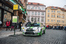 Nejrychlejší taxi v Praze: Rallyový šampión Jan Kopecký s vozem ŠKODA FABIA R5