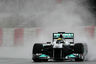 F1: Posledný deň testov plný dažďa skončil najrýchlejším časom Nica Rosberga