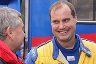 Václav Pech jun. v Praze s Mirkem Topolánkem a Fabií WRC