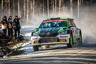 Emil Lindholm s privátním vozem ŠKODA vede v kategorii WRC3 - dobrý začátek pro Olivera Solberga