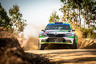 Italská rally na Sardinii Andreas Mikkelsen se chce s vozem ŠKODA FABIA Rally2 evo vrátit do vedení v kategorii WRC2