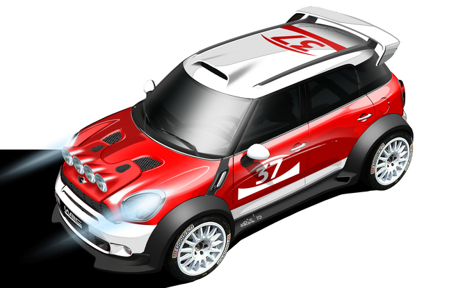 prodrive.com;Na obrázkoch nový Mini Countryman WRC vyzerá rozhodne pekne.