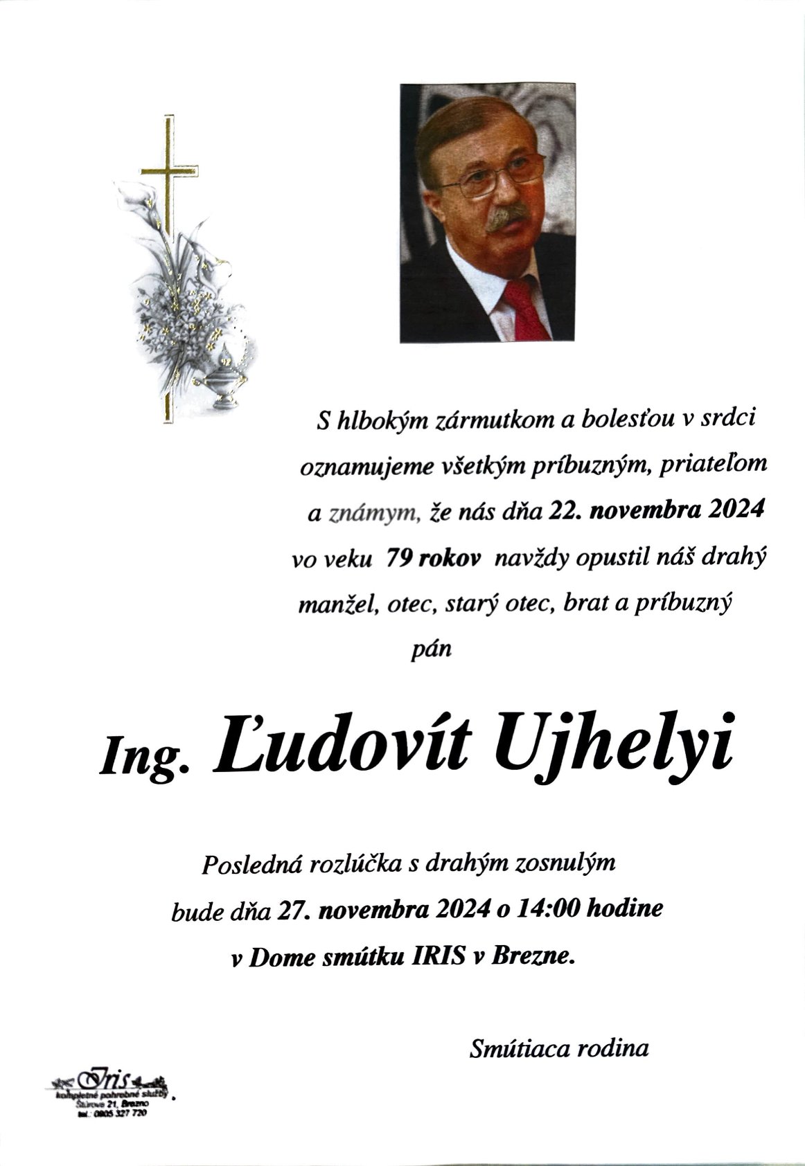 Ing. Ľudov&iacute;t Ujhelyi