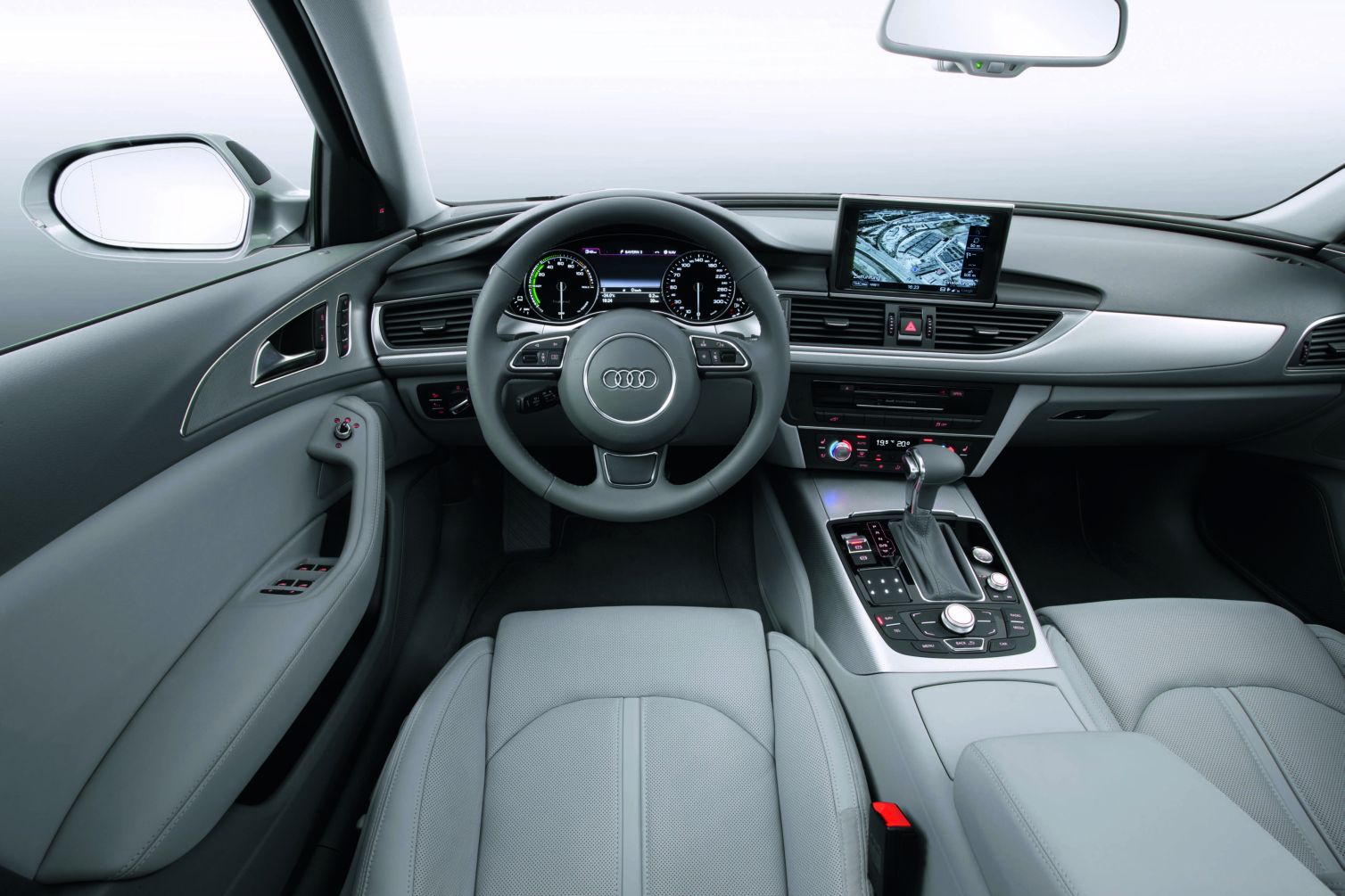 Audi;Interiér hybridného Audi A6 . audia6hybrid-15-g.jpg