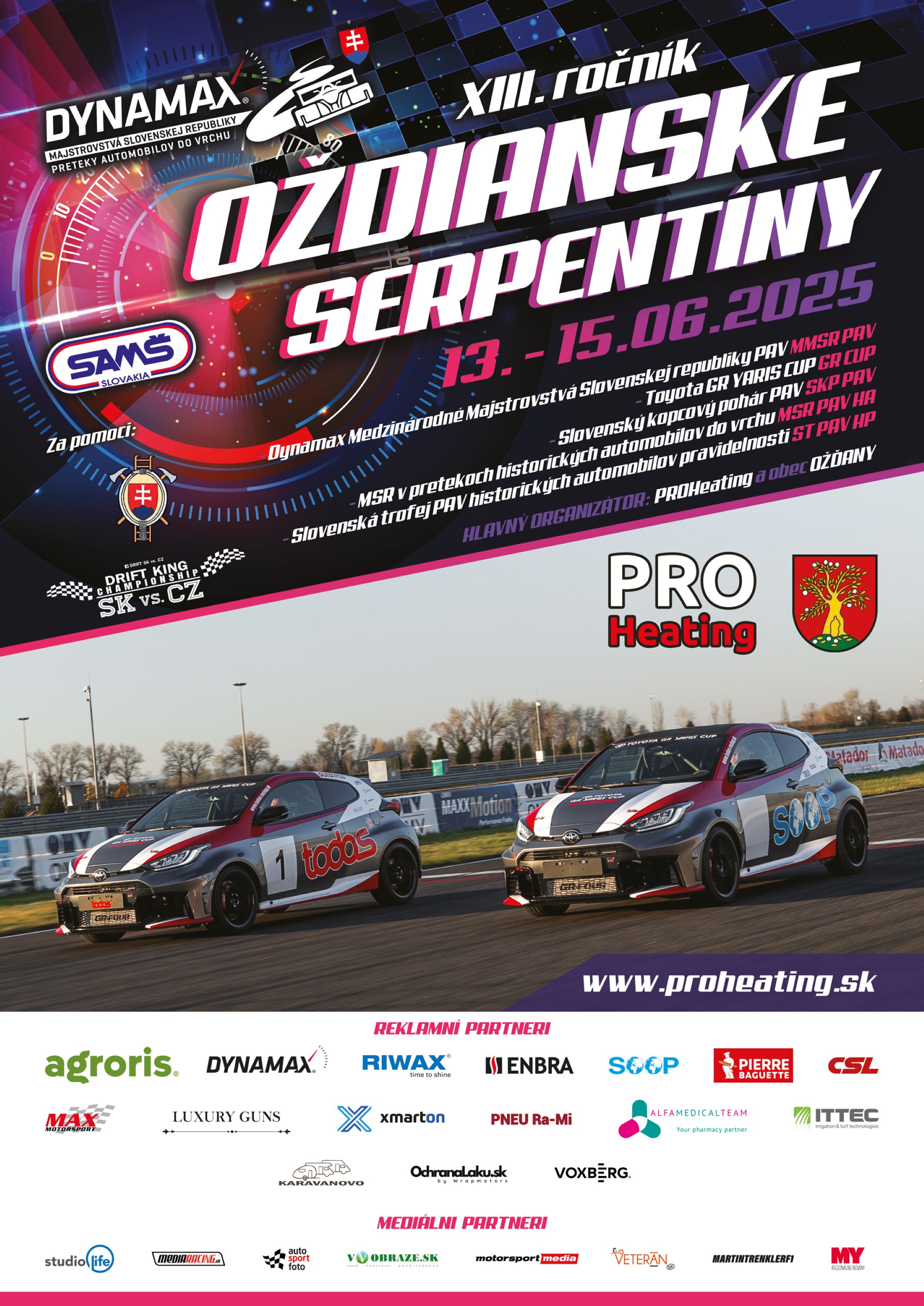 XIII. Oždianske serpent&iacute;ny 2025