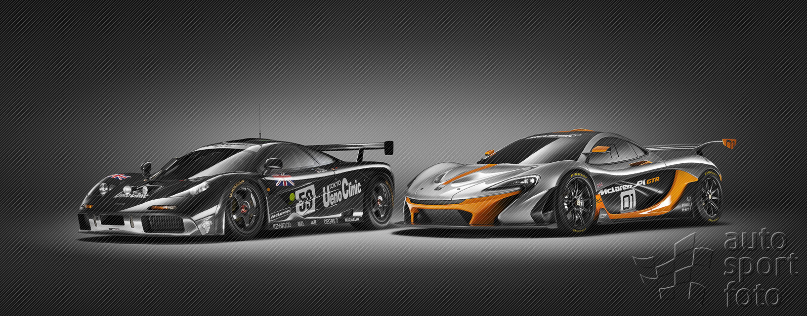 Copyright manufacturer;mclaren-gtr-pair-front.jpg