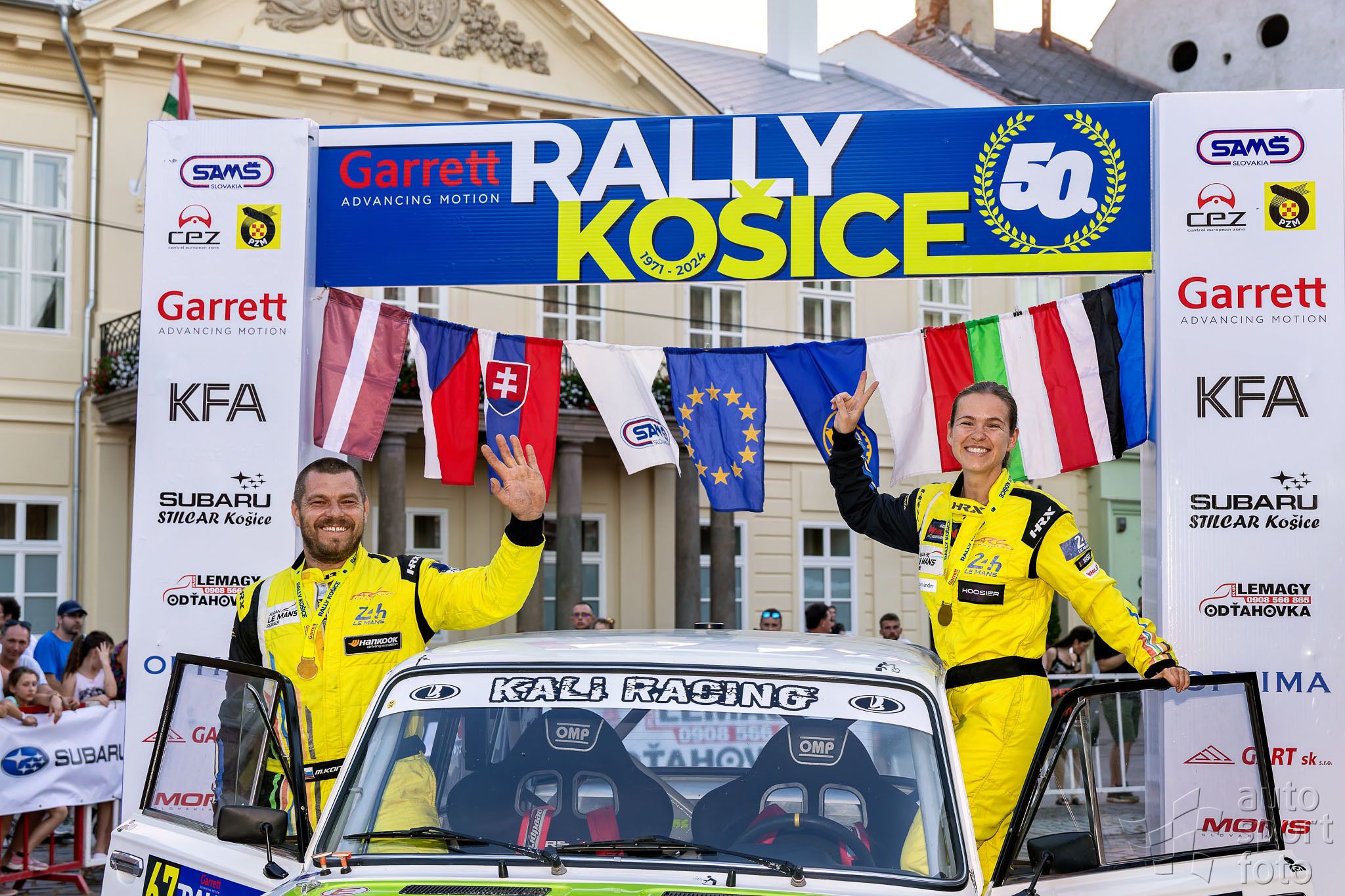 Kali Racing 50. Garrett Rally Košice