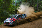Rally Australia Toyota štvrtok