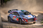 Rally Finland Hyundai sobota