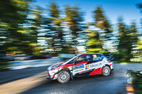 Rally Finland Toyota štvrtok