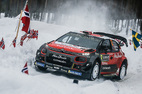 Rally Sweden Citroën piatok