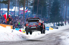 Rally Sweden Hyundai sobota