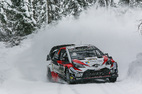 Rally Sweden Toyota sobota